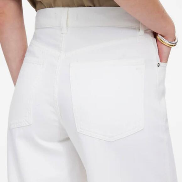 Madewell Petite Superwide-Leg Jeans Airy Denim 100% Cotton 90s Baggy 29P NWT - Picture 4 of 13